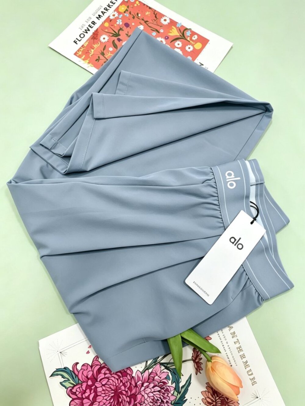 Brand New ALO Yoga Suit Up Trouser Steel Grey🐺30" Inseam Relaxed Fit - Picture 6 of 16